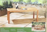 Hd Designs Outdoors Everly Teak Dining Table