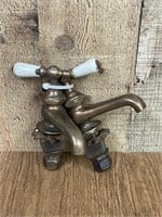 Vintage Pair of Brass Faucets