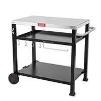 Feasto 3-Shelf 35â€™â€™ Stainless Steel Table Top