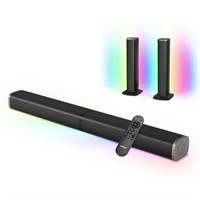 Wohome RGB Sound Bars  2.2ch 32 Speaker with TV-AR
