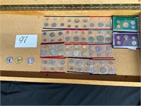Lot of 17 Assorted Coins/Proof Sets