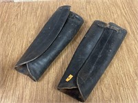 Pair of Leather Leg Guards