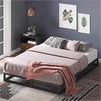 ZINUS 6 inch Metal Platform Bed Frame, King