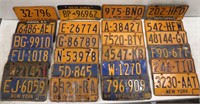 (26) Vintage New York License Plates