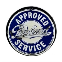 Vintage Packard Approved Service Neon Light