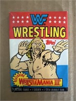 Vintage UNOPENED Pack WWF Wrestling Cards