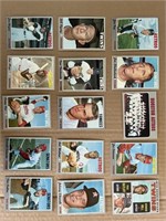Collection of (15) 1970 Topps Baseball Cards