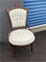 19th Century Walnut Victorian Chair