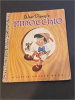 Vintage Pinocchio Little Golden Book