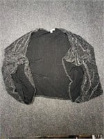 Roz & Ali bell-sleeve bolero top, size 14-16