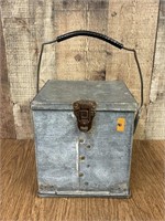 Primitive Metal Bait Box