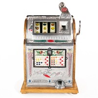 Mills Coin Op Operators Bell 25 Cent Slot Machine