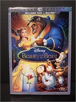 DVD+ Blu Ray  - Beauty and the Beast