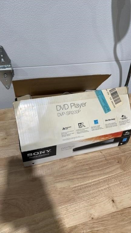 Sony Dvd Player -Turns on