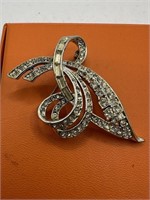 VINTAGE RHINESTONE BROOCH / PIN