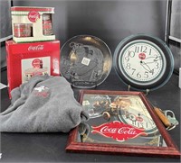 Come Framed Mirror, Coke Gift Sets, Antique Coke