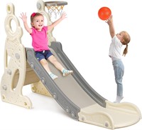 Kids Slide with Basketball Hoop  Age 1-5