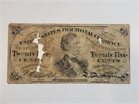 25 Cents Fractional Currency FR-1294