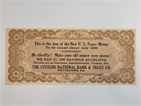 Citizens National Bank Preview Note