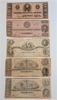 5 - Obsolete Paper Currency Notes