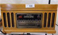 DETROL RETRO STYLE RADIO, CD, PHONO PLAYER