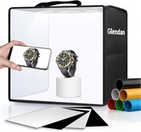 Glendan 10x10 Light Box  88 LED Lights  6 Backdrop