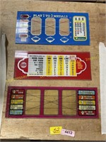 3-Slot machine faces/banners