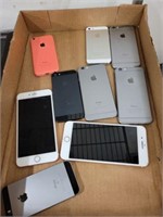 TRAY OF APPLE IPHONES UNTESTED