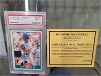 GRADED 1989 KEN GRIFFEY JR NM7 CARD