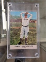 CHRISTY MATHEWSON VINTAGE BALL CARD