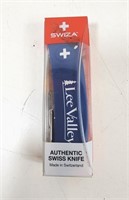 NEW Swiza Lee Valley Authentic Swiss Knife