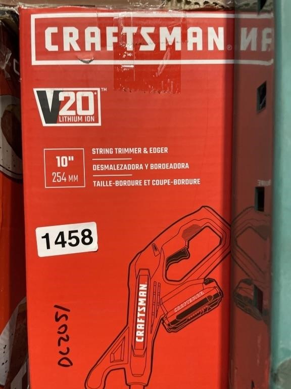 CRAFTSMAN STRING TRIMMER AND EDGER RETAIL $189