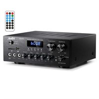 Moukey Home Audio Amplifier 220W Dual Channel  Blu