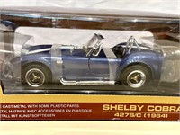 New in Box Shelby Cobra Die Cast