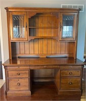 Stanley Furniture Executive Desk and Hutch