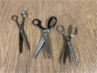 Lot of Vintage Scissors (3)