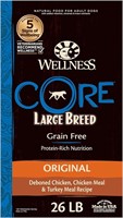26 Lb Wellness Natural CORE High-Protein Dog Food