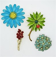 Floral Brooch Pins