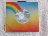 Record 7" George Strait Baby Blue Jukebox Label