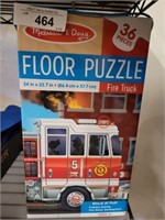 FLOOR PUZZLE FIRE TRUCK