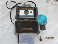 Camera Polaroid 210 With Flash & Book