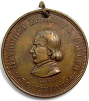 1884 Medal Methodist Espiscopal Church