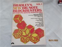 Book Music Bradleys Big Note Piano Volume 1