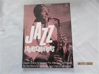 Music Book Jazz Transcriptions Solos For Alto Sax