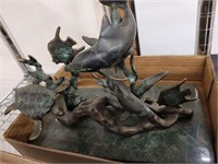 SPI GALLERY BRONZE SEA SCENE FIGURINE