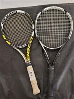 PRINCE AND BABOLAT TENNIS RACKETS