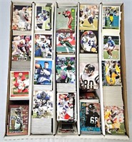 Large Box of Football Sport Cards 5,000 Count Box