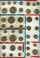 Mixed Dates Unc Coins From Mint Sets 122 Coins