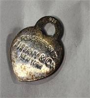 Tiffany & Co. 925 silver heart pendant