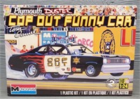 Plymouth Duster Cop Out Funny Car Model Kit